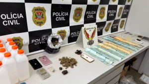Operação Spazio da Polícia Civil contra o tráfico de drogas em Americana.
