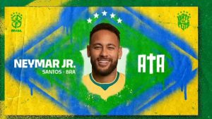 Neymar entra para grupo seleto de jogadores com quatro copas pelo Brasil