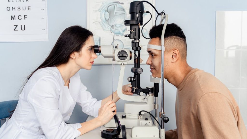 Símbolo da campanha Maio Verde de conscientização sobre o combate ao glaucoma e saúde dos olhos.