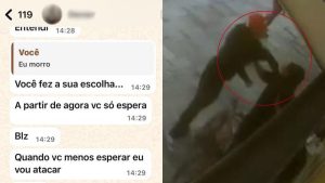 Homem de 31 anos preso em Praia Grande após agredir ex-companheira com soco na porta do trabalho.