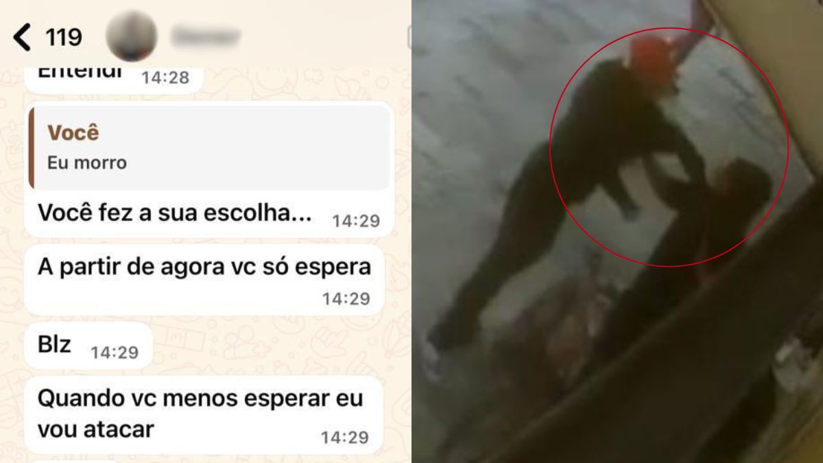 Homem de 31 anos preso em Praia Grande após agredir ex-companheira com soco na porta do trabalho.