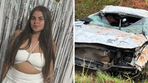 Vitória Gabriela Franco de Campos, jovem de 24 anos que faleceu em acidente com capotamento na Rodovia SP-147, entre Limeira e Piracicaba.