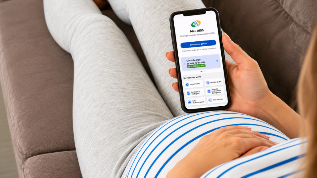 Mãe sorridente interagindo com seu bebê, ilustrando o período de 120 dias de afastamento e o direito ao benefício após a sanção da nova lei.