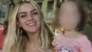 Policial militar Gisele Santana e o tenente-coronel Geraldo Leite Rosa Neto, figuras centrais no processo que investiga o feminicídio da PM.