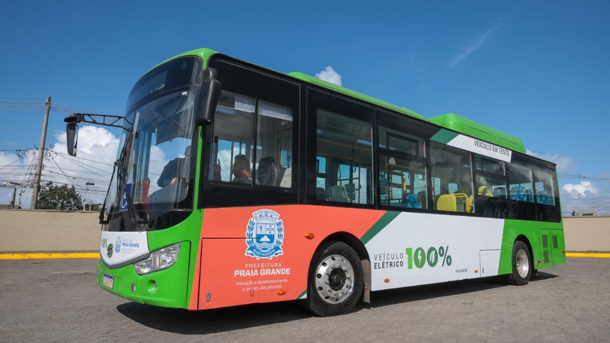 ônibus-elétrico-praia-grande