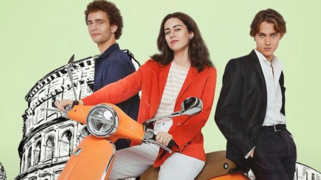 Cena da adaptação cinematográfica de Amor & Gelato da Netflix, destacando a ambientação da história na Itália.