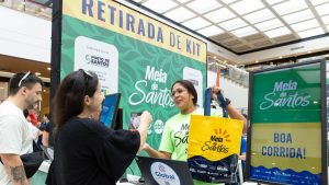 Retirada de kits para a Meia de Santos 2026 será nesta sexta e sábado