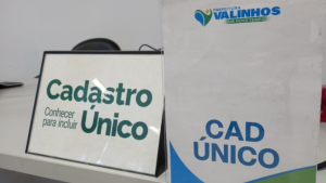 Atendimento do Cadastro Único (CadÚnico) em Valinhos para atualização de dados e consulta de benefícios sociais do Governo Federal.