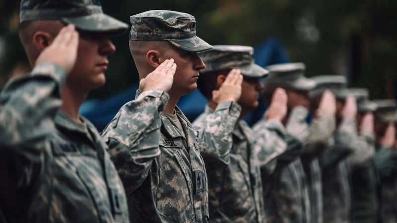Jovem cidadão brasileiro realizando o procedimento de alistamento militar obrigatório para as Forças Armadas.