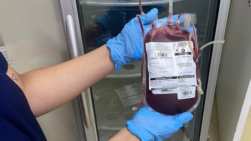 Banco de Sangue do Hospital Municipal Dr. Waldemar Tebaldi em Americana preparado para a ação especial do Dia Mundial do Doador de Sangue.