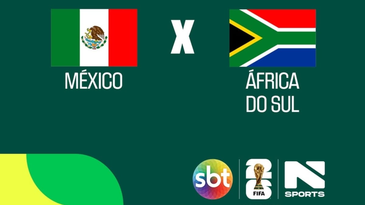 Confronto México x África do Sul abertura da Copa do Mundo 2026