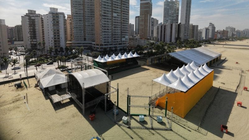 Cidades da Baixada Santista terão transmissões gratuitas dos jogos do Brasil