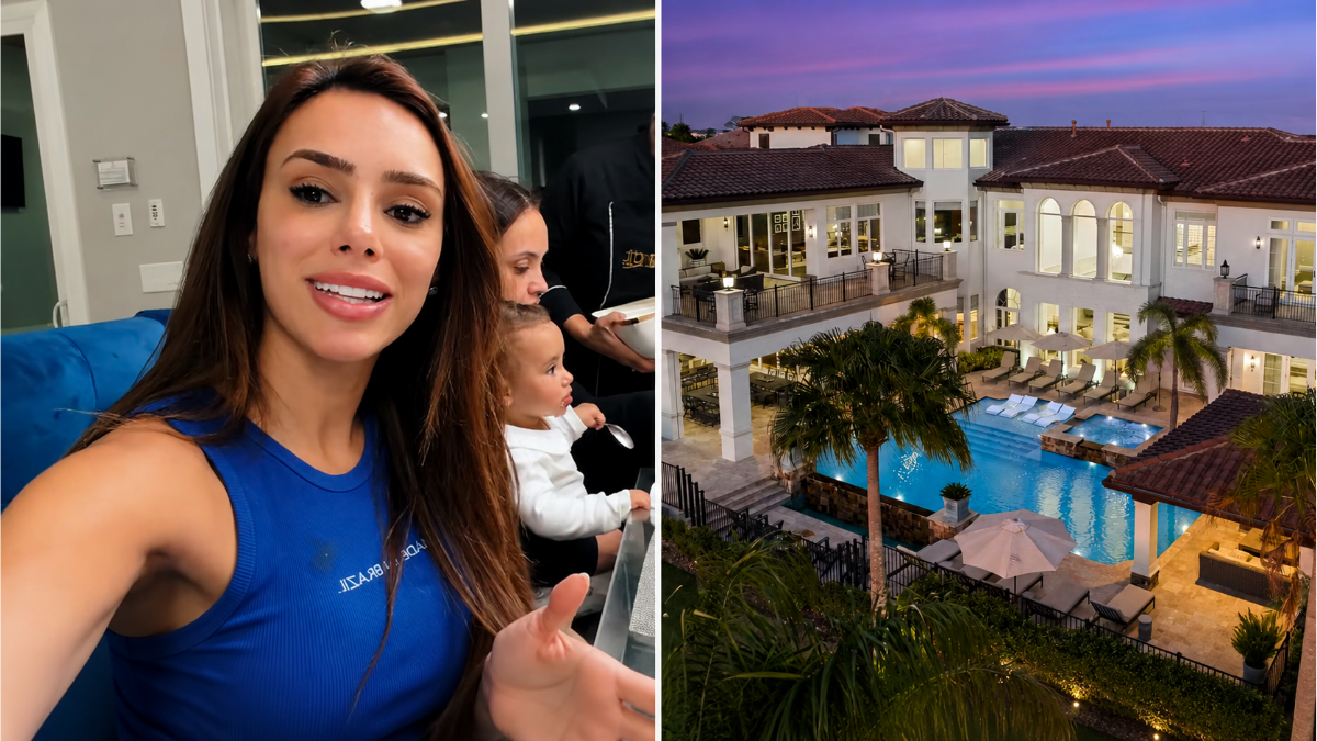 Bruna Biancardi em Orlando para a Copa do Mundo, destacando sua rotina na mansão de luxo e os preparativos para acompanhar os jogos nos Estados Unidos.