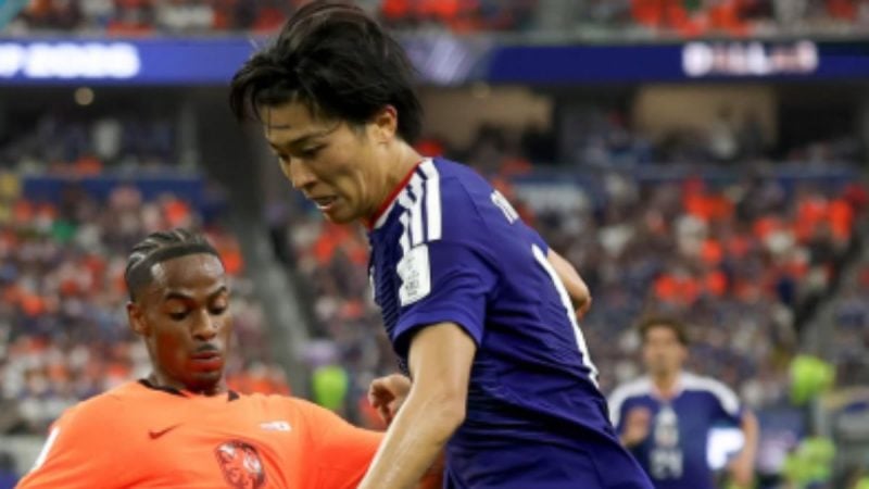 Jogo Japão e Holanda
