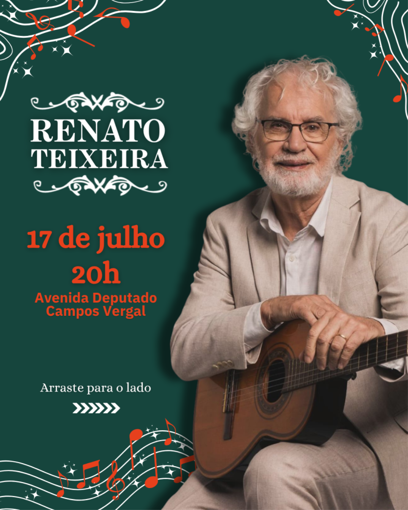 Programação Musical Festival de Inverno Serra Negra 2026 com Renato Teixeira