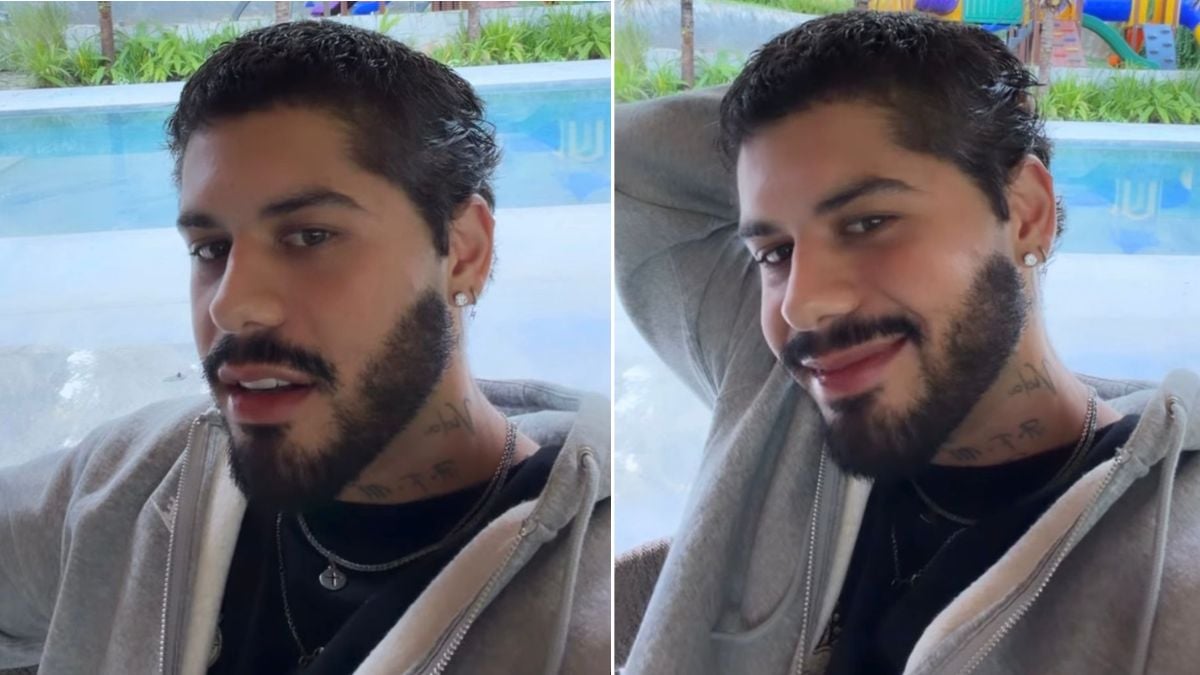 Zé Felipe revelou que passará dois anos sem cortar o cabelo