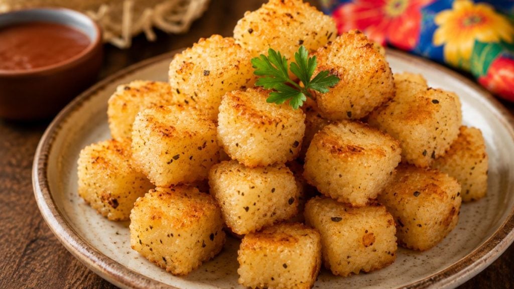 Receita Dadinho de tapioca.