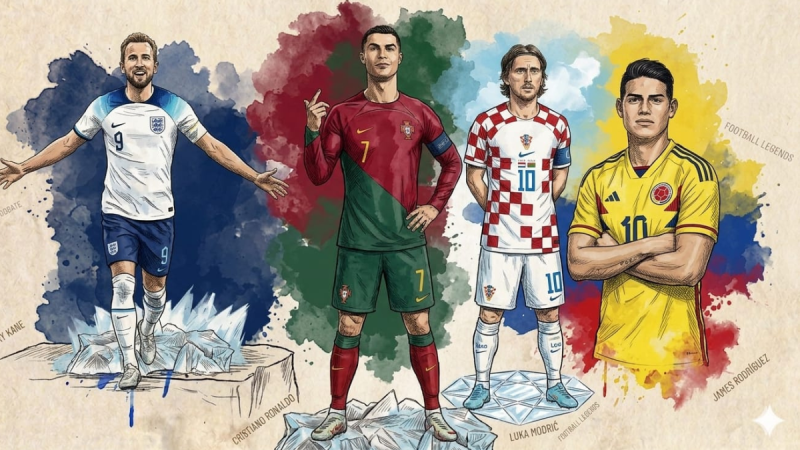 Cristiano Ronaldo em campo, Inglaterra e mais: veja os jogos desta quarta-feira da Copa do Mundo