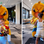 Mavie faz as pazes com Canarinho e explode fofurômetro em treino de Neymar