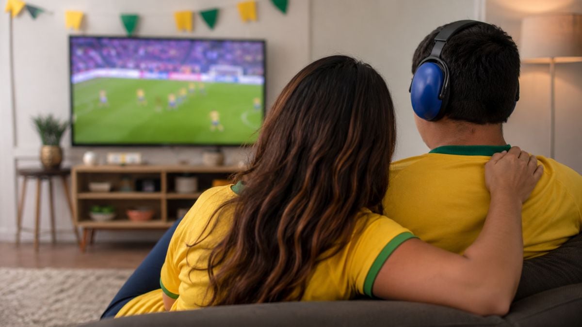 Autismo e Copa do Mundo: como proteger pessoas com TEA do barulho e da quebra de rotina. Foto: Gerada por IA