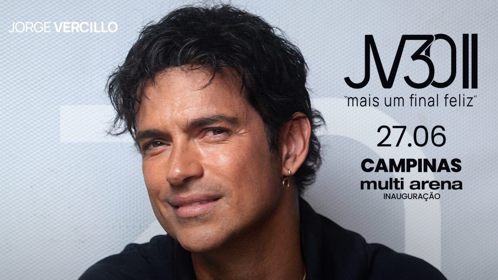 Jorge Vercillo abre temporada de shows em Campinas