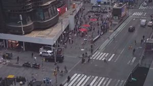 Tiroteio na Times Square gera pânico