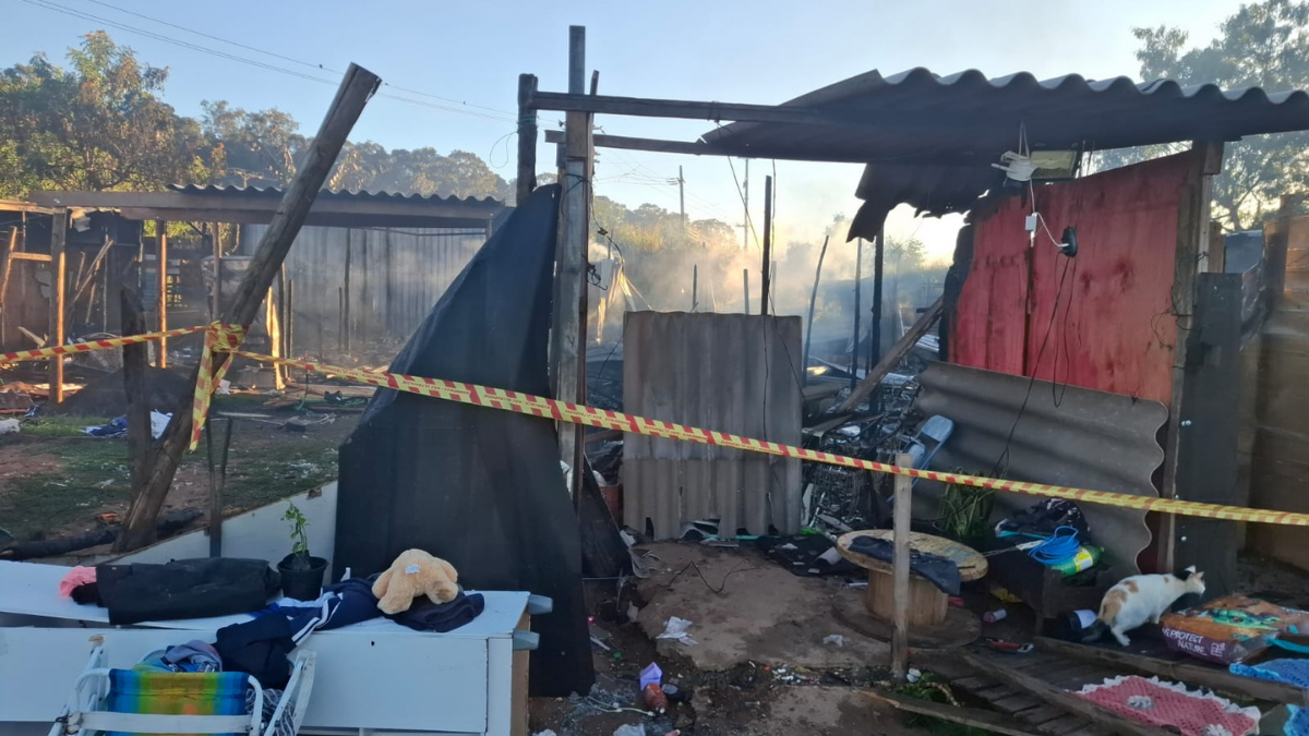 Foto destaque incêndio Campinas