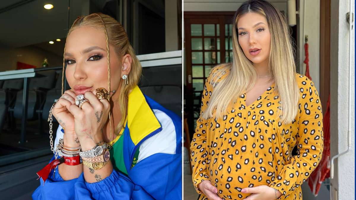 Virginia Fonseca aparece em fotos divididas, em ambientes externos e internos, e fala sobre depressão ao descobrir a gravidez da primeira filha.