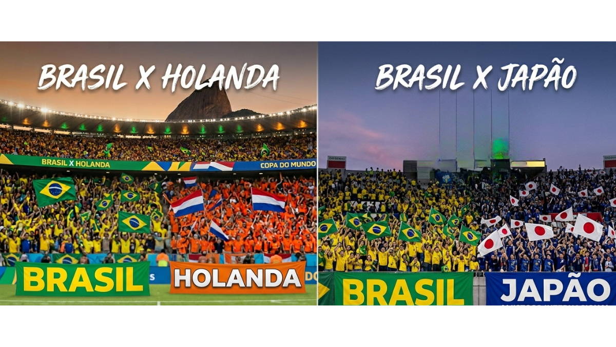 Foto destaque adversários Brasil Copa