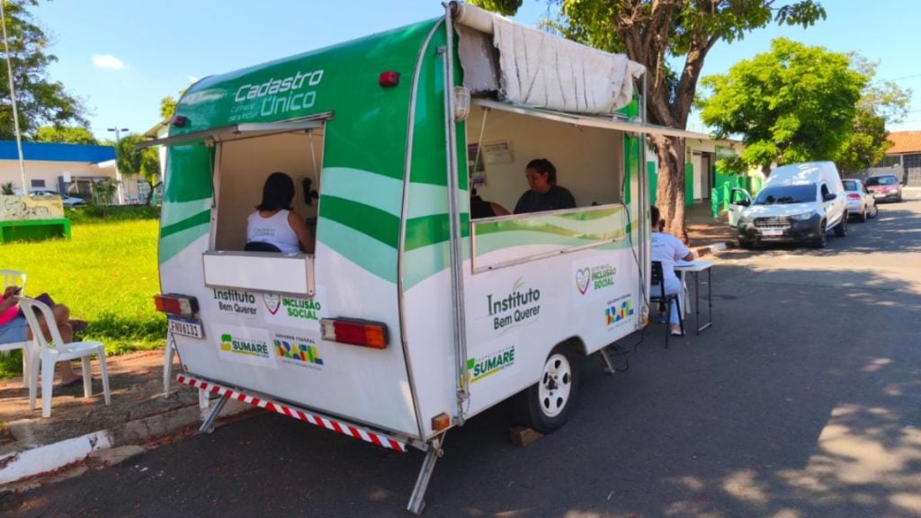 CadÚnico leva atendimento móvel a moradores de Sumaré até sexta-feira (26)
