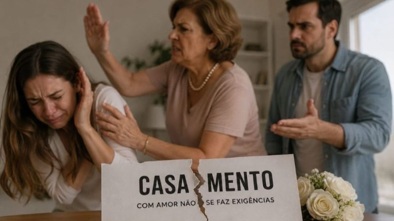 Minha sogra me agrediu e meu noivo quer levá-la ao casamento. E agora?