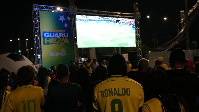 Praça 14 Biz em Vicente de Carvalho terá cinco telões para acompanharem Brasil x Marrocos