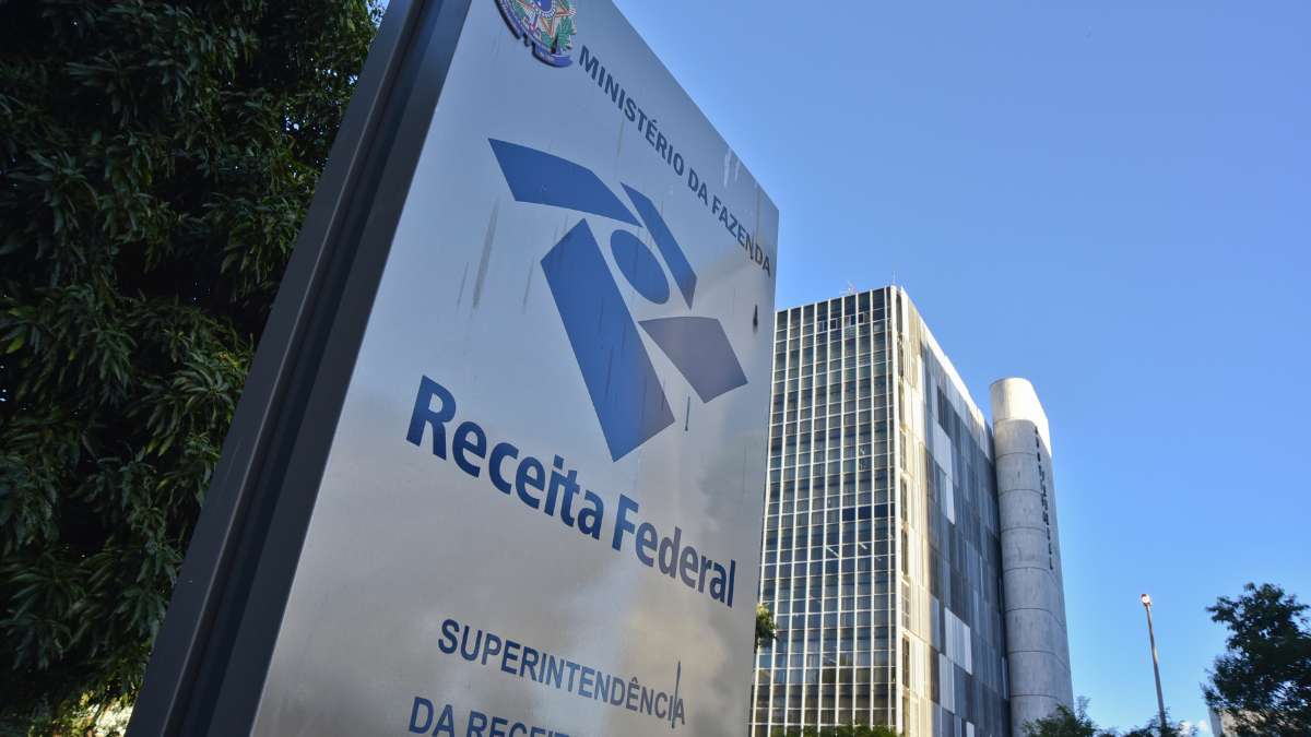 Fachada da Superintendência da Receita Federal