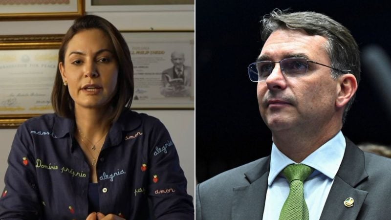 Michelle Bolsonaro expõe racha familiar em vídeo e critica PL