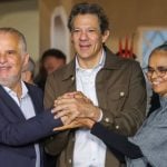 Fernando Haddad anuncia Márcio França como vice na disputa pelo governo de SP