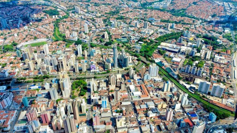 Vista área de Campinas