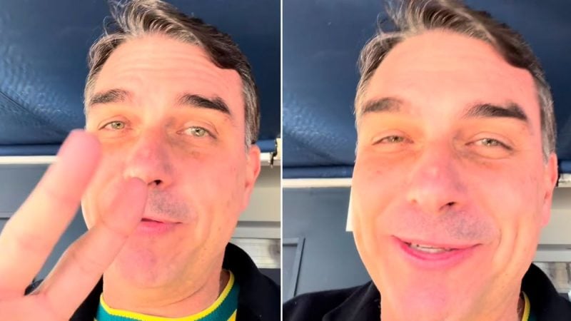Flávio Bolsonaro comemora classificação do Brasil e diz: '22 salvou'