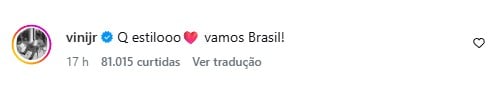 Vini Jr. volta a comentar em postagem de Virginia Fonseca e aumenta rumores de reconciliação