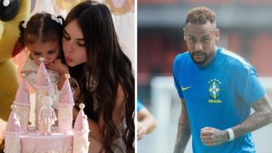 Amanda Kimberlly faz festa de 2 anos para Helena sem Neymar; veja detalhes. Foto: Reprodução / Instagram @akimberllya e @neymarjr