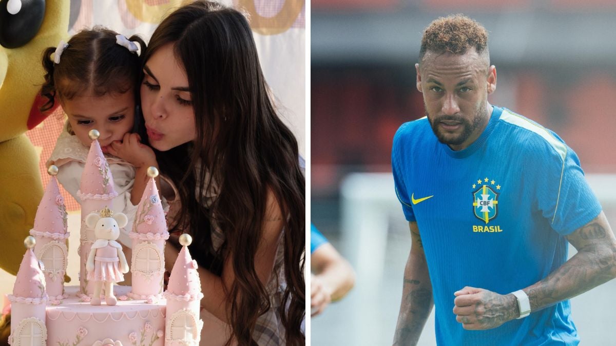 Amanda Kimberlly faz festa de 2 anos para Helena sem Neymar; veja detalhes. Foto: Reprodução / Instagram @akimberllya e @neymarjr