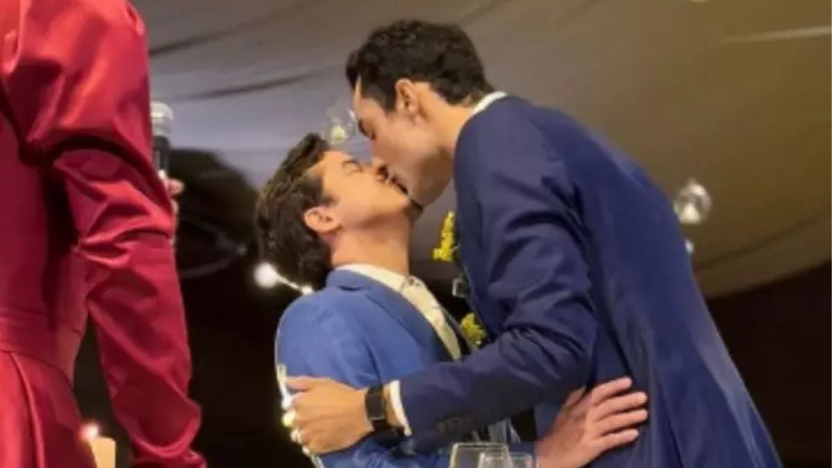 Douglas Souza se casa com Gabriel Campos