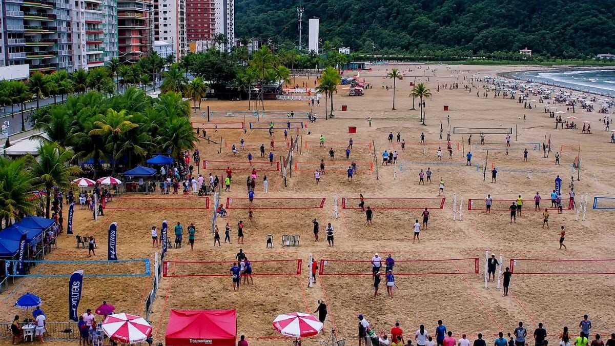 2ª etapa do Winter Open de Beach Tennis em Praia Grande