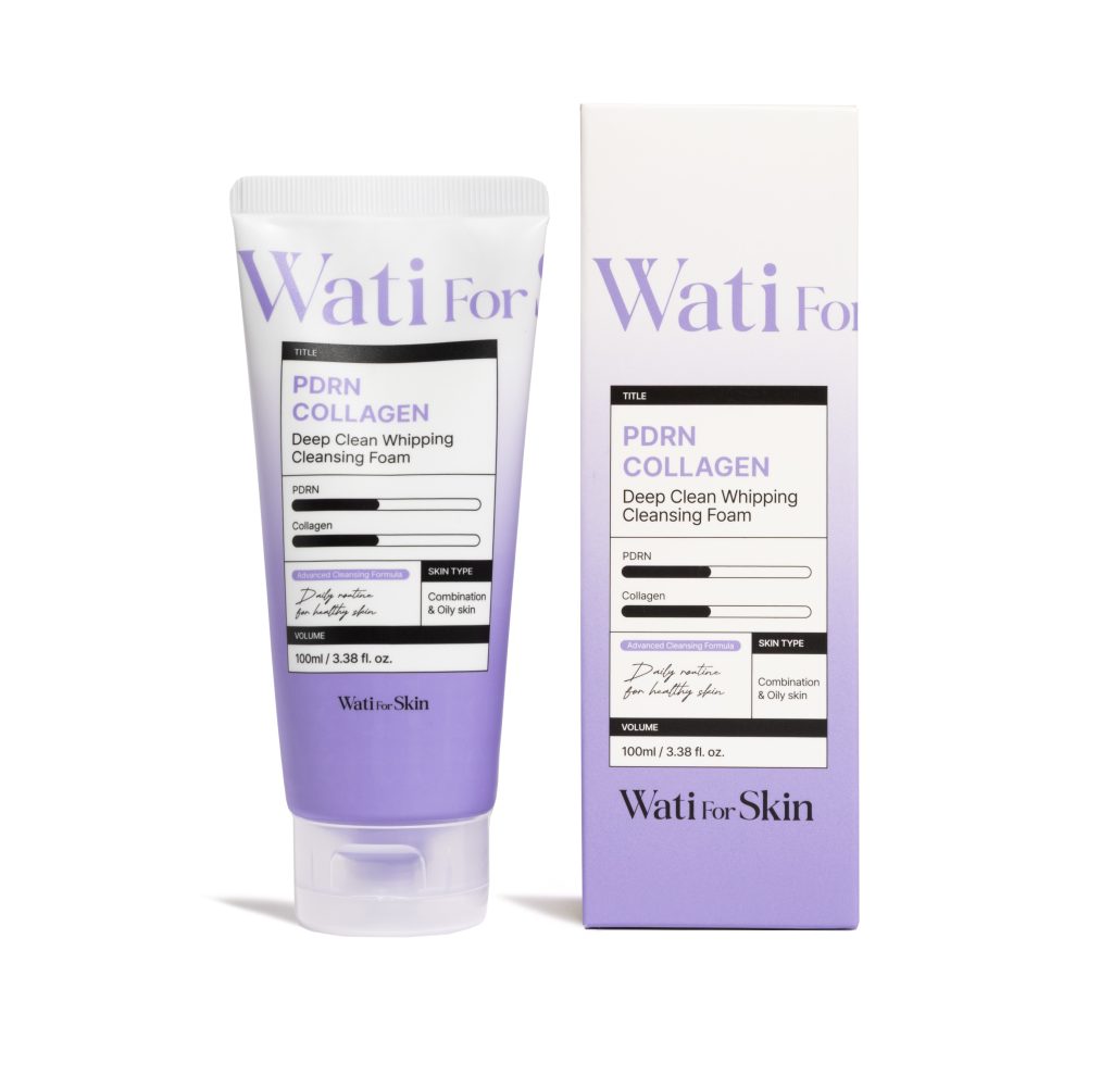 Wati for Skin – PDRN Collagen Deep Whipping Cleanser Foam