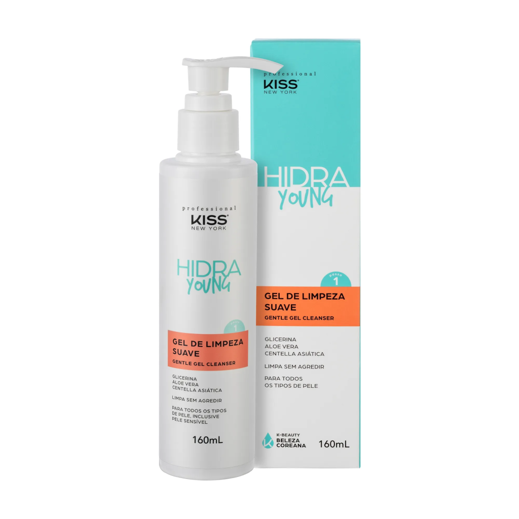 Kiss New York – Gel de Limpeza Suave Hidra Young