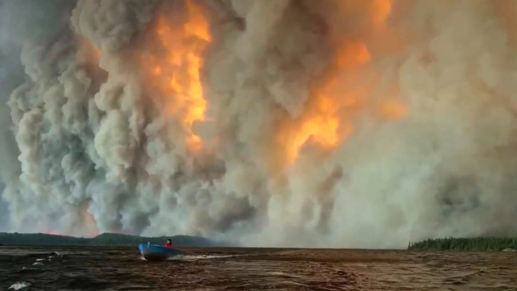 Incêndio em Canadá