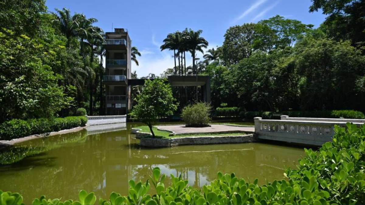 Jardim Botânico de Santos. Foto: Turismo de Santos