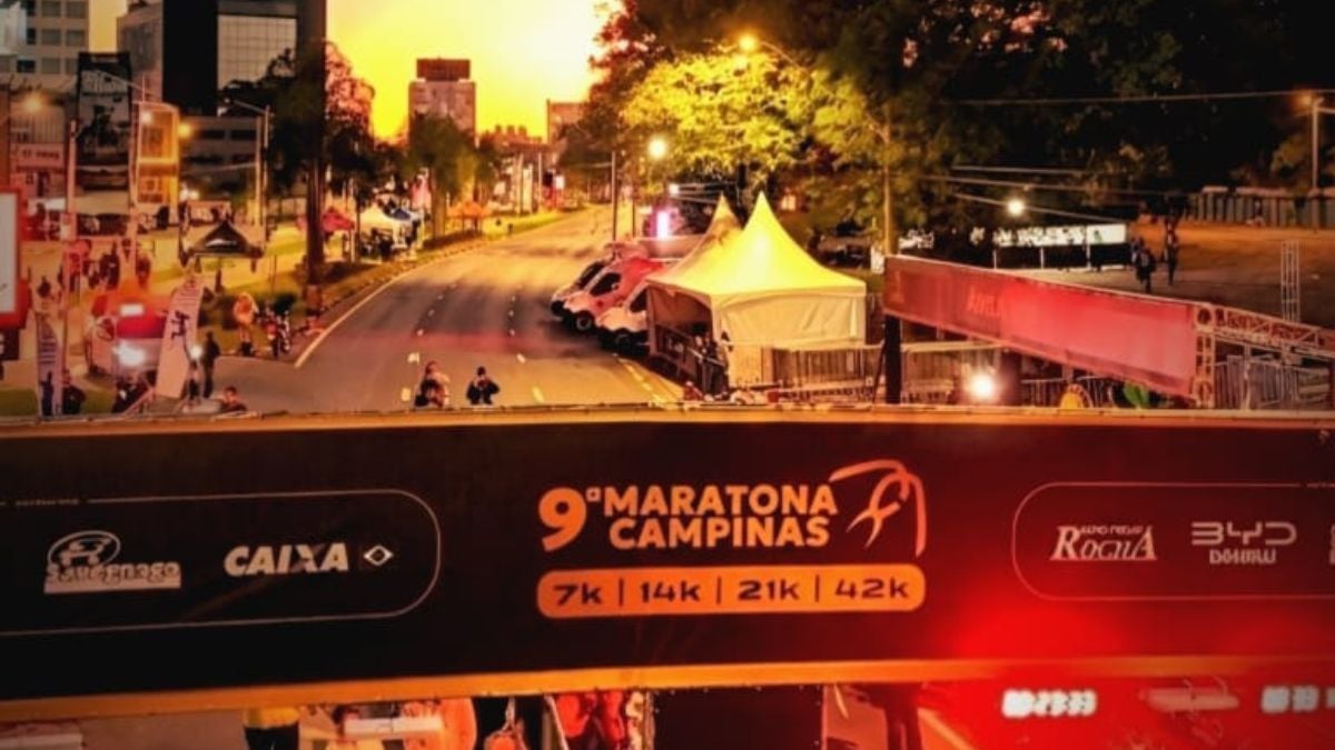 Maratona de Campinas no dia