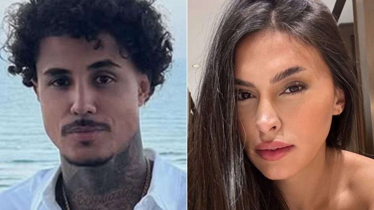 MC Livinho e Byanca Gabarron em imagem dividida, com Livinho à esquerda e Byanca Gabarron à direita, em fotos de rosto que ilustram a notícia sobre a tentativa de reatar o casamento.