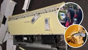 suspeitos de furtar fios de cobre: Polícia apreende equipamento e materiais suspeitos em Campinas, com recortes que destacam uma possível tentativa de furto de fiação de cobre em imóvel desocupado, indicando suspeitos detidos.