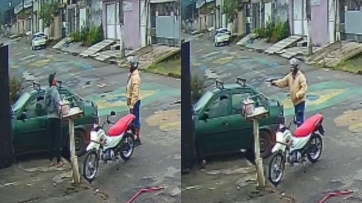 Briga entre tio e sobrinho termina com tiros e morte em São Vicente; VÍDEO